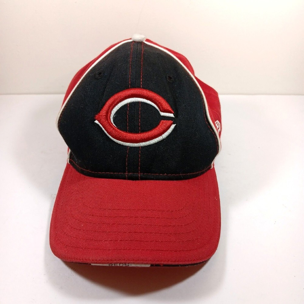 Cincinnati Reds Baseball Cap Hat Youth Adjustable Back Embroidered Logo Red